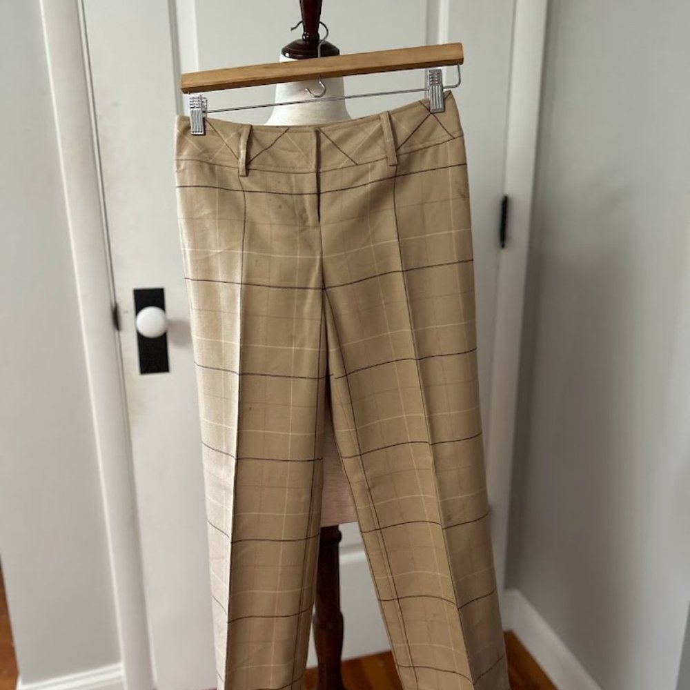 Fun plaid fabric
